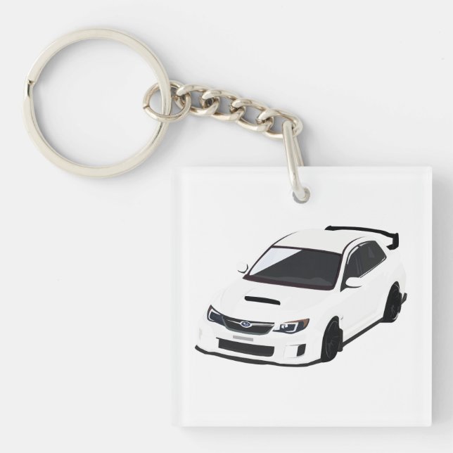 T-shirt Passion Rallye pour Fans de Sportives Keychain (Front)