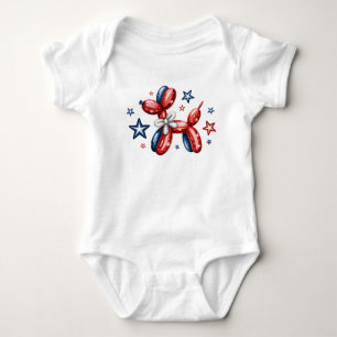 T-Shirt-Patriotic Baby Bodysuit