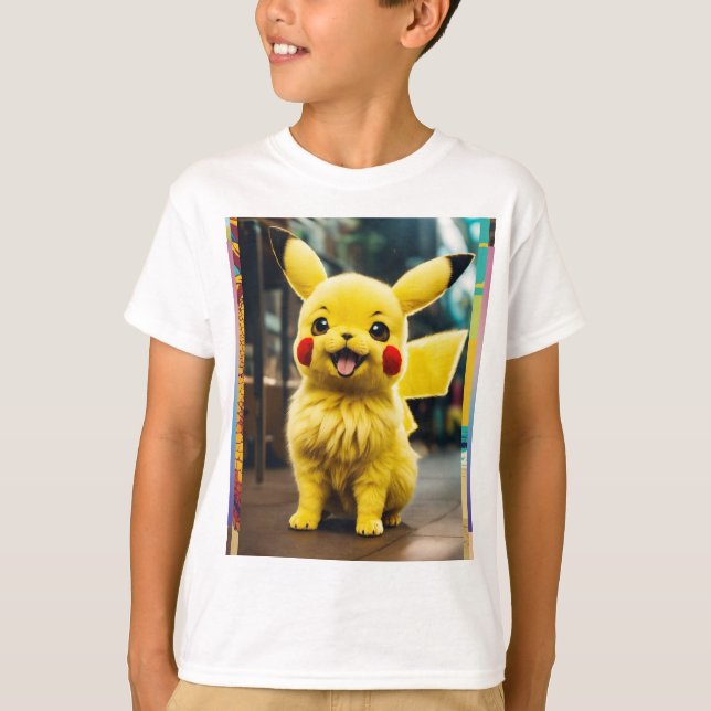 T-Shirt, "Paws and Pixels: Unleash the Cuteness in T-Shirt (Front)