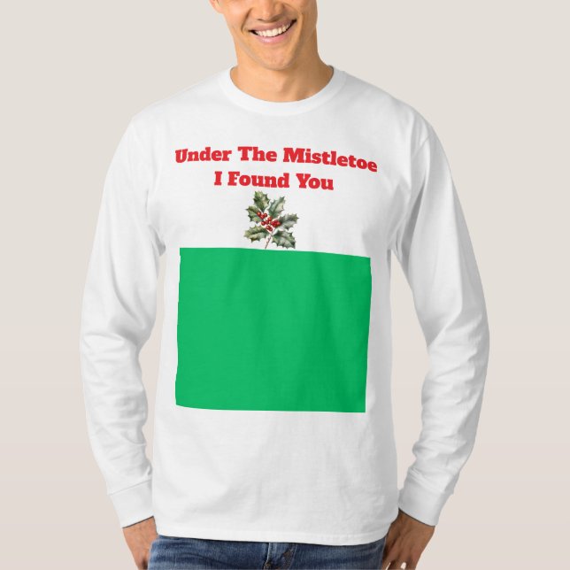 T-Shirt-Personalized Photo Unisex Long Sleeve  T-Shirt (Front)