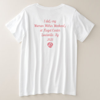 T-Shirt Plus size WW Weekend Flaget 2023