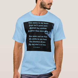 T-Shirt Poem Dog Ode By Ladee Basset