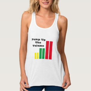 T-Shirt Pump Up The Volume Tank Top