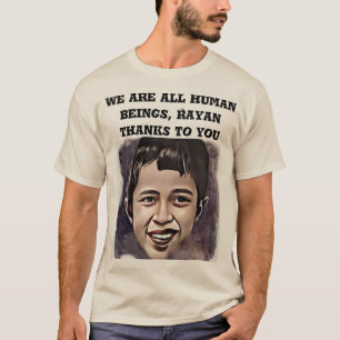 T-shirt Rayan we are all human beings