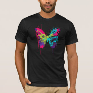 T-Shirt Rebel butterfly 