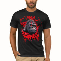 T-Shirt Rebellion78  Graffiti Gorilla 