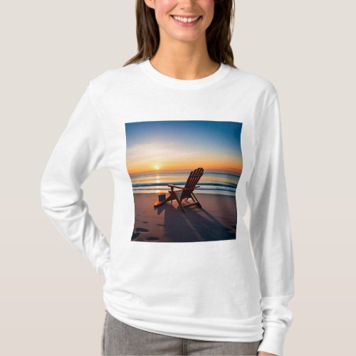 T_Shirt Rising Sunset Beach