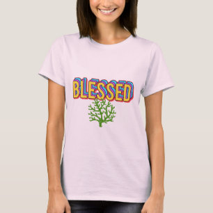 T-shirt rooted & radiant blessed Tree tee