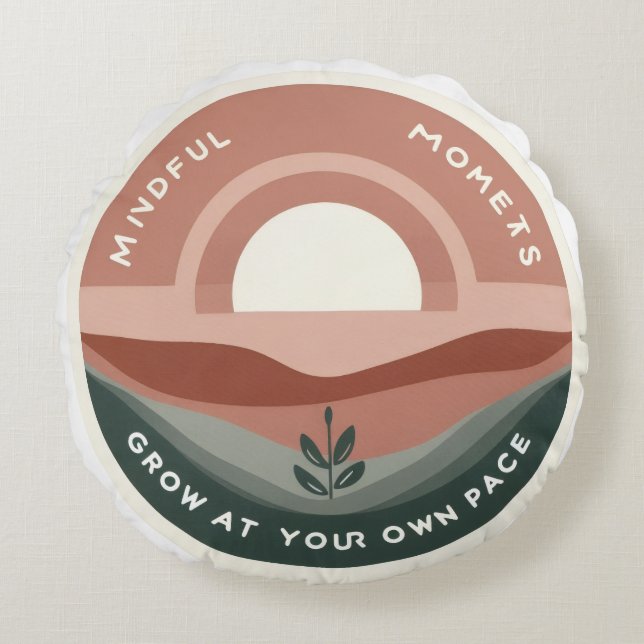 T-Shirt Round Pillow (Front)