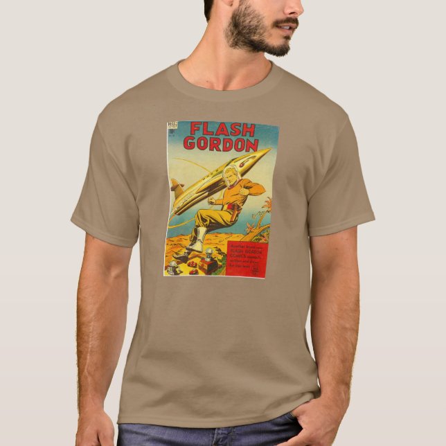 T-Shirt Sci-Fi Flash Gordon 1948 (Front)
