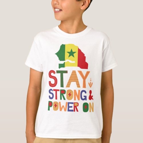 T_shirt_senegal_strong_rest T_Shirt