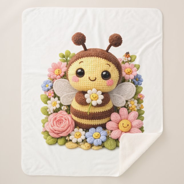 T-Shirt Sherpa Blanket (Front)