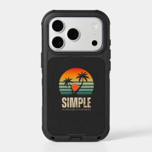 T-shirt Simple Sunset - Tropical vibes design iPhone 17 Pro Case