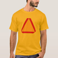 T-Shirt Slow Moving Sign Farm Construction drivers