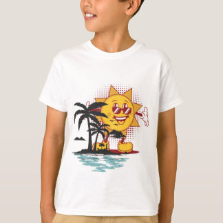 T-Shirt Smiling Summer Sun