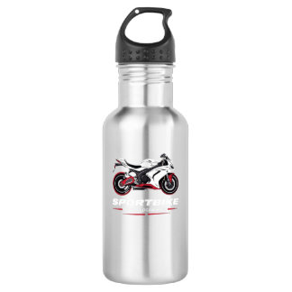 T-SHIRT SPORTBIKE NEW FASHION DESIGNER TEE STAINLESS STEEL WATER BOTTLE