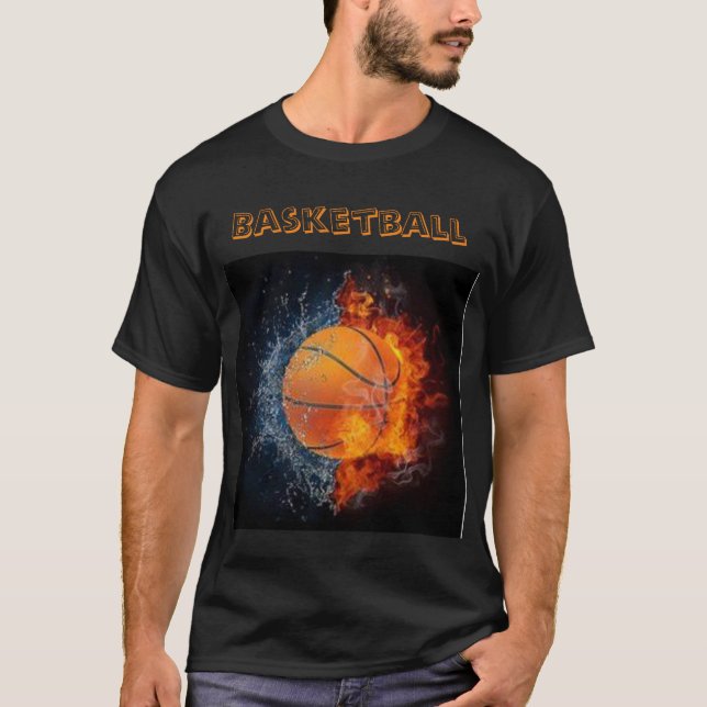 T-shirt sports basketball (Front)