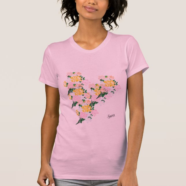 T-Shirt : Spring Flowers  (Front)