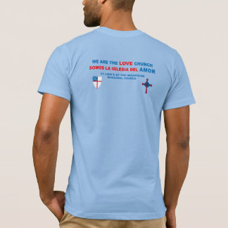 T-Shirt St. Luke's Of the Mountains Watercolor-BLU