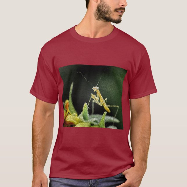 T-Shirt - Stained Glass Mantis (Front)