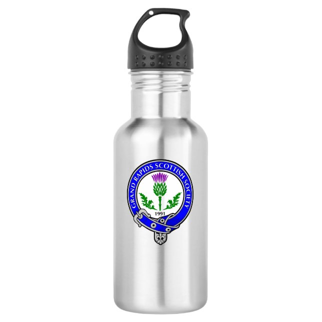 T-Shirt Stainless Steel Water Bottle (Front)