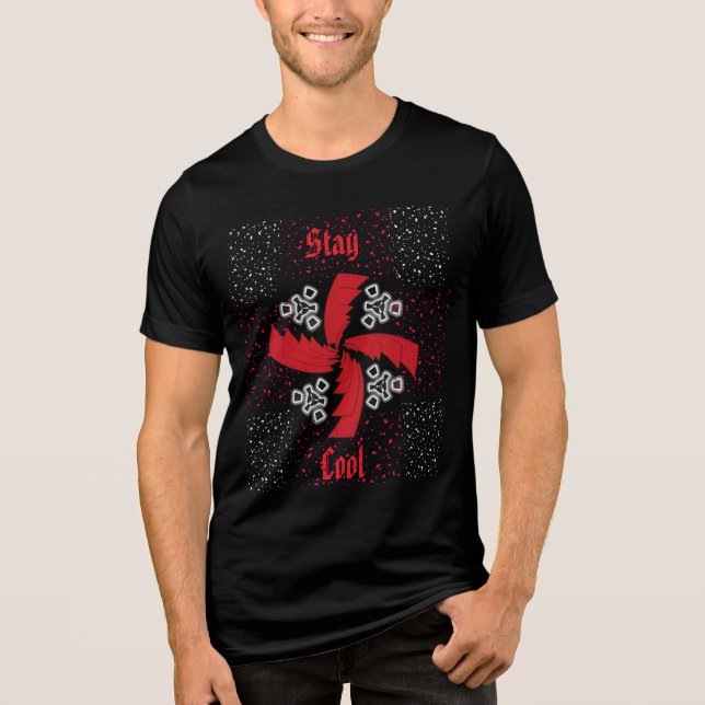 T-Shirt stay cool  Tri-Blend Shirt (Front)