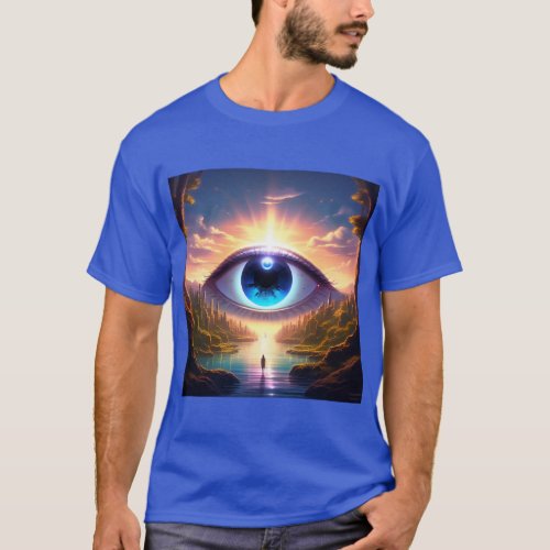 T_Shirt Striking Single_Eye Design