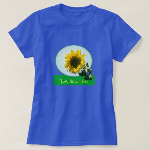 T_shirt _ Sunflower in Circle