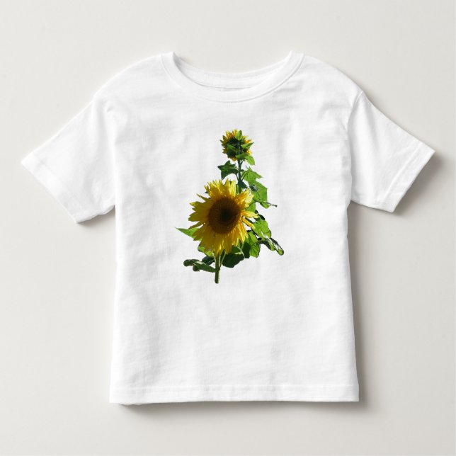 T-shirt - sunflower (kids) (Front)