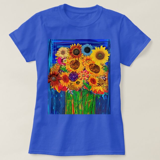 T shirt ~ Sunflowers (Design Front)