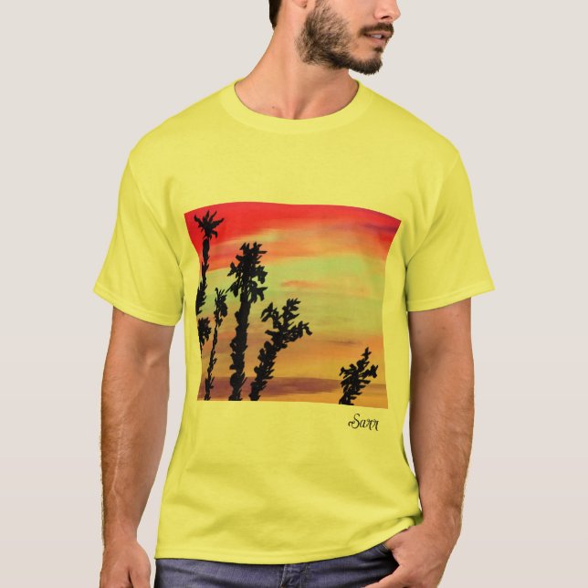 T-shirt : Sunset (Front)