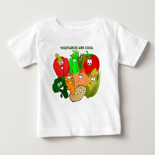 T_Shirt Superheroes Vegetables are cool