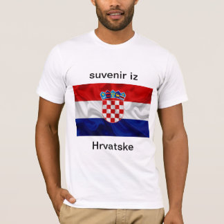 T-shirt suvenir iz Hrvatske