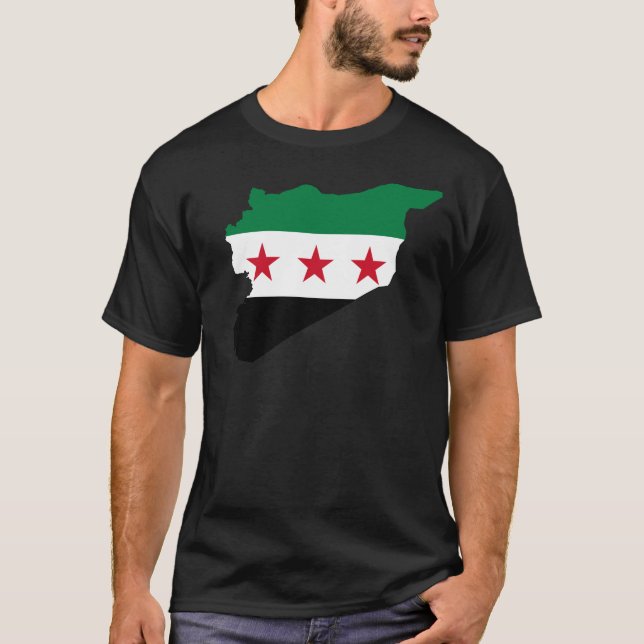 t shirt SYRIA (FLAG) (Front)