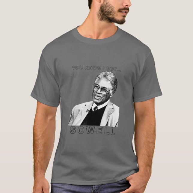 T-Shirt T    thomas sowell (Front)