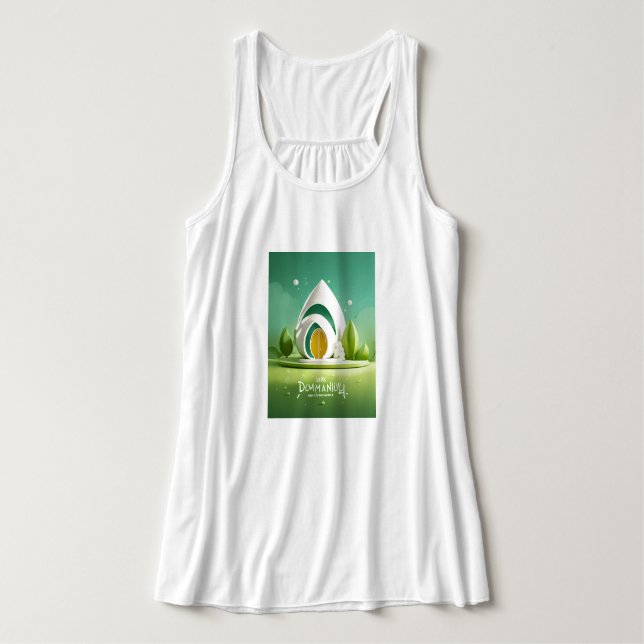 T-Shirt Tank Top (Design Front)