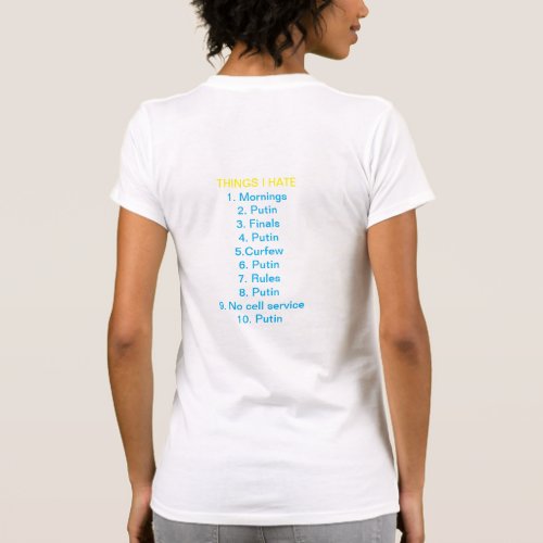 T_Shirt that supports the Ukrainian people
