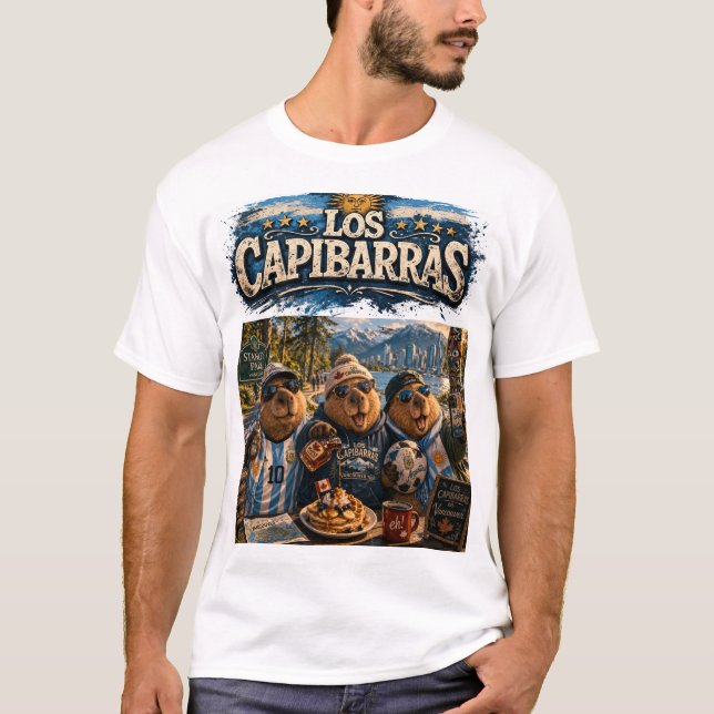 T-Shirt The Capybaras in Canada (Front)