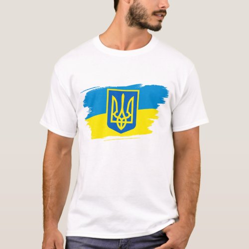 T_Shirt The coat of arms of Ukraine