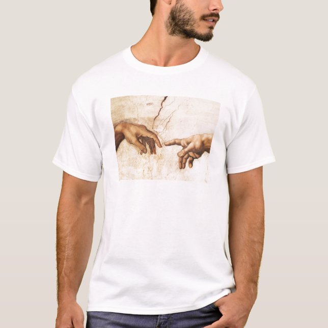 T-shirt - The Creation of Adam (Front)
