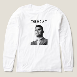 T-Shirt- the GOAT is charlie kirk Tri-Blend Shirt