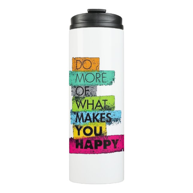 t-shirt thermal tumbler (Front)