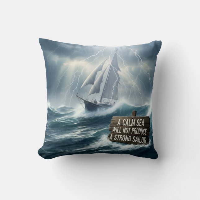 T-Shirt Throw Pillow (Front)
