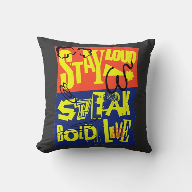 T-Shirt Throw Pillow (Front)