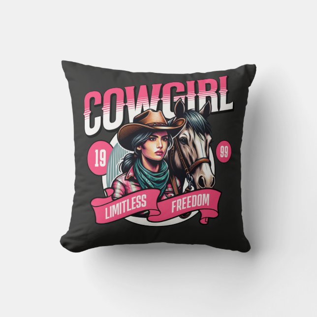 T-Shirt Throw Pillow (Front)