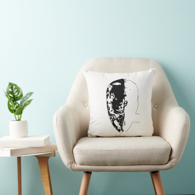 T-shirt Throw Pillow (Chair)
