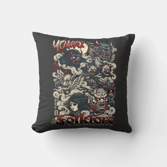 T-Shirt Throw Pillow (Front)