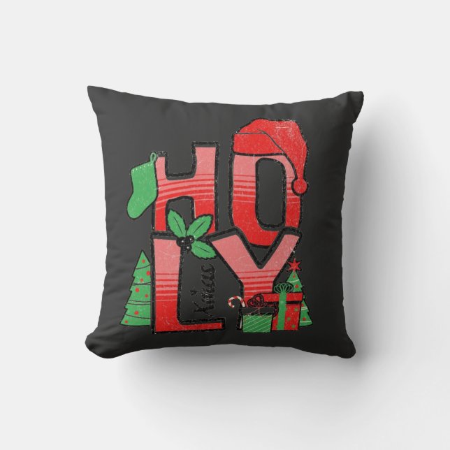 T-Shirt Throw Pillow (Front)