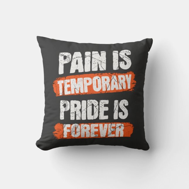 T-Shirt Throw Pillow (Front)