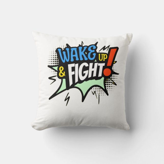 T-Shirt Throw Pillow (Front)